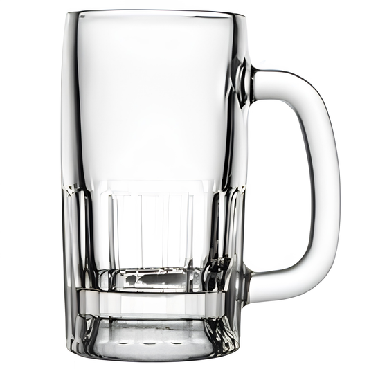 Clear Glass Beer Mug