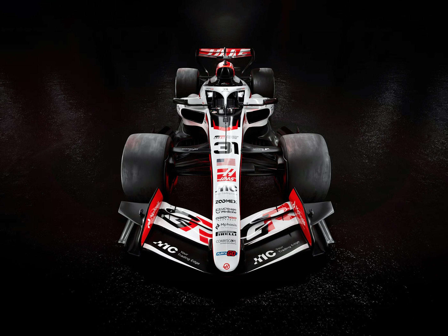 2026 HAAS VF F1 front PrintLiv