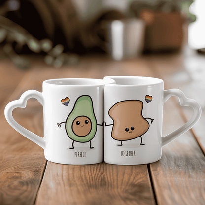 Couple Mugs Set 