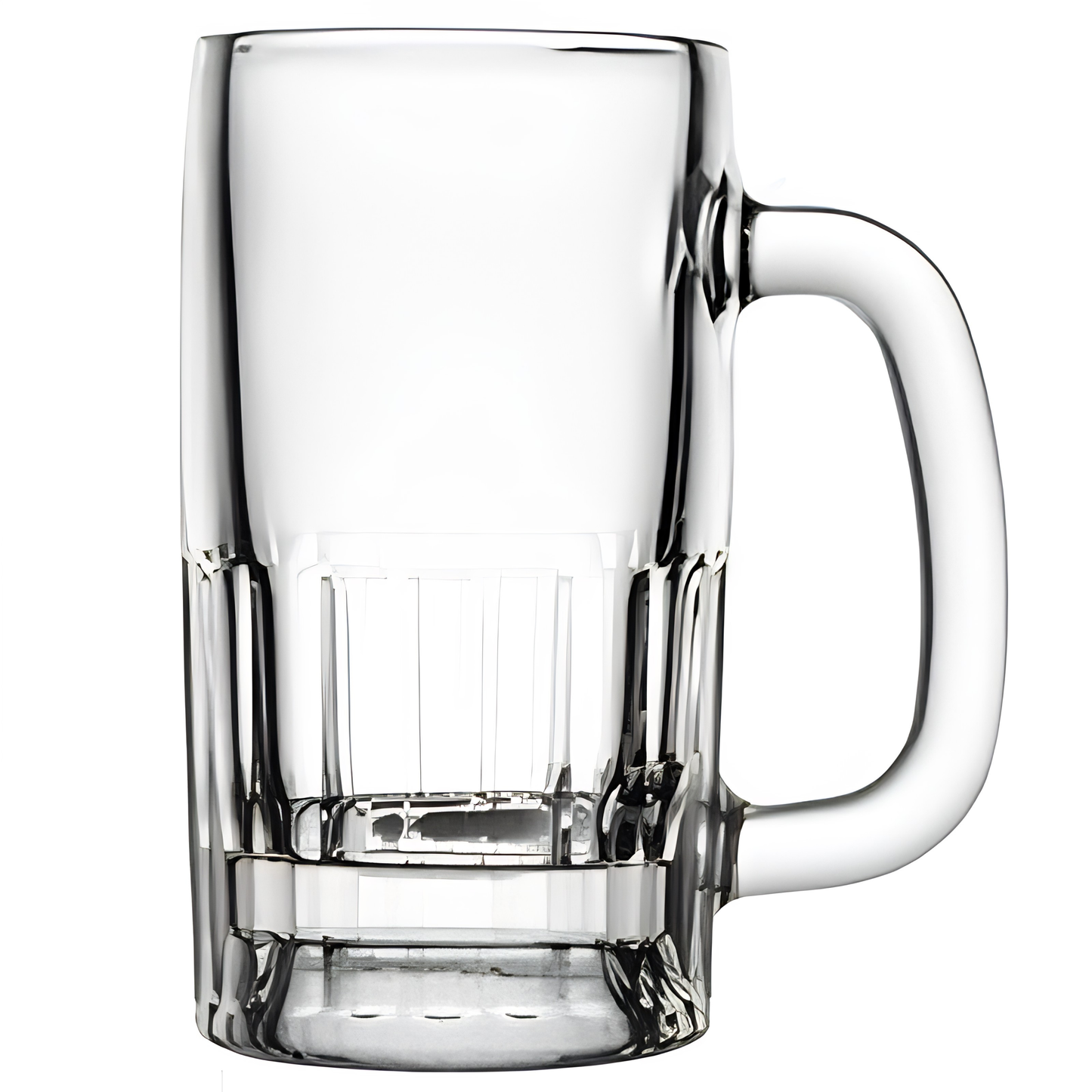 Clear Glass Beer Mug 