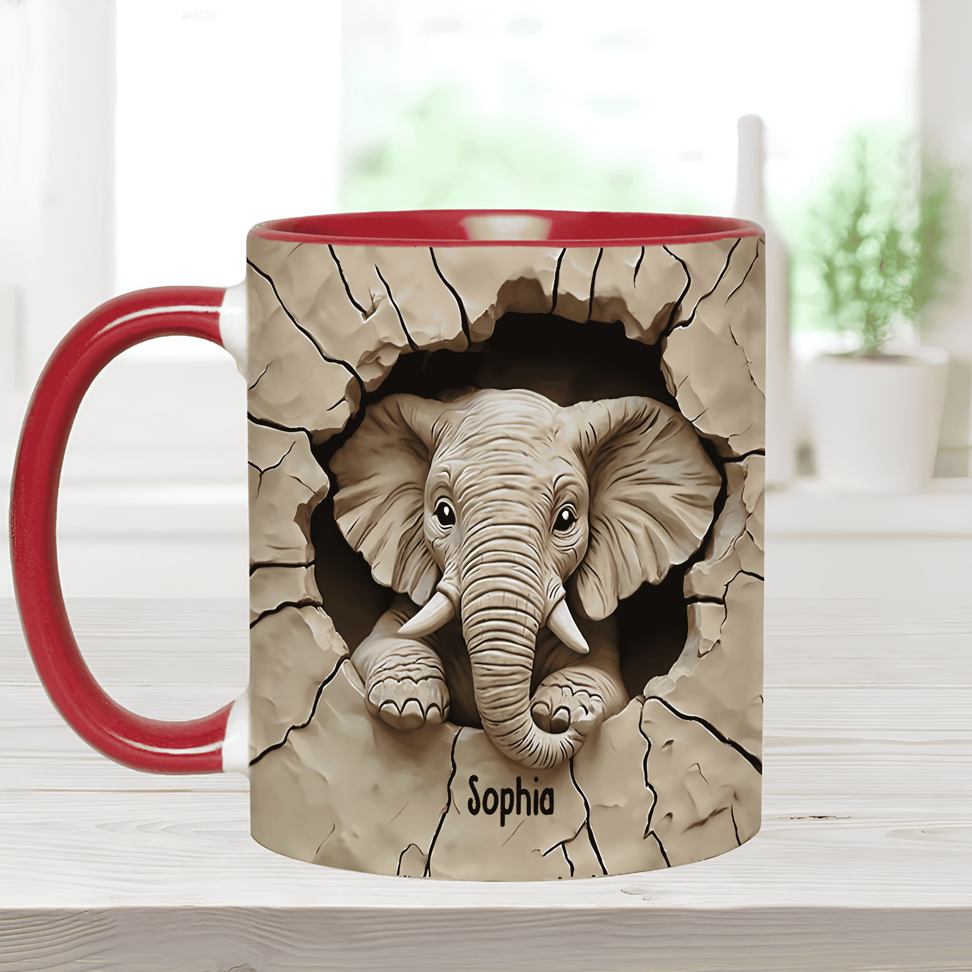 Inner Colored Mug – Red 