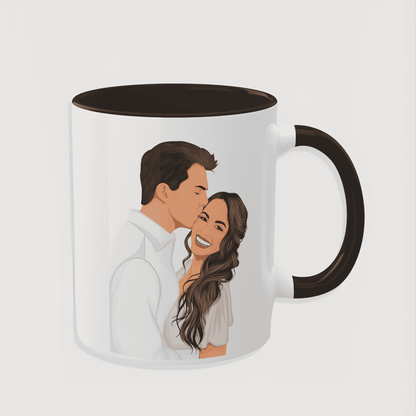 Inner Colored Mug – Black 