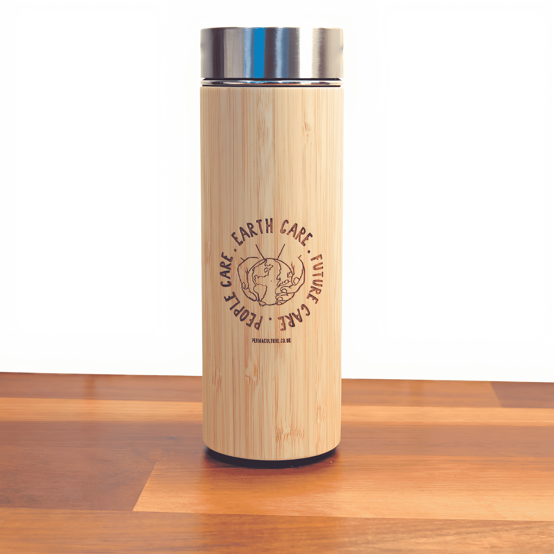 Bamboo Stainless steel insulated water bottle 