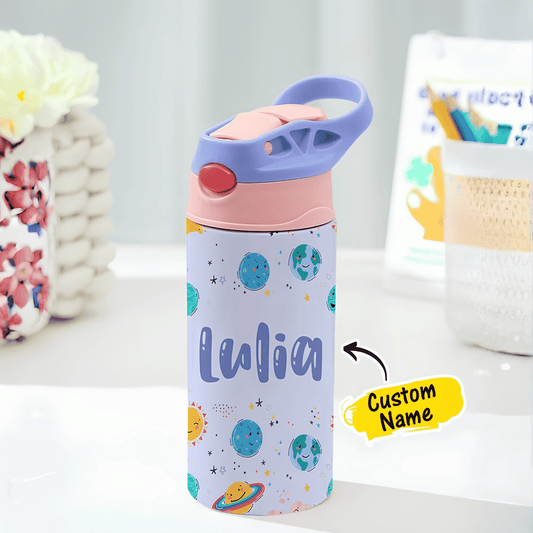 Sipper Bottle Vaccum with straw 