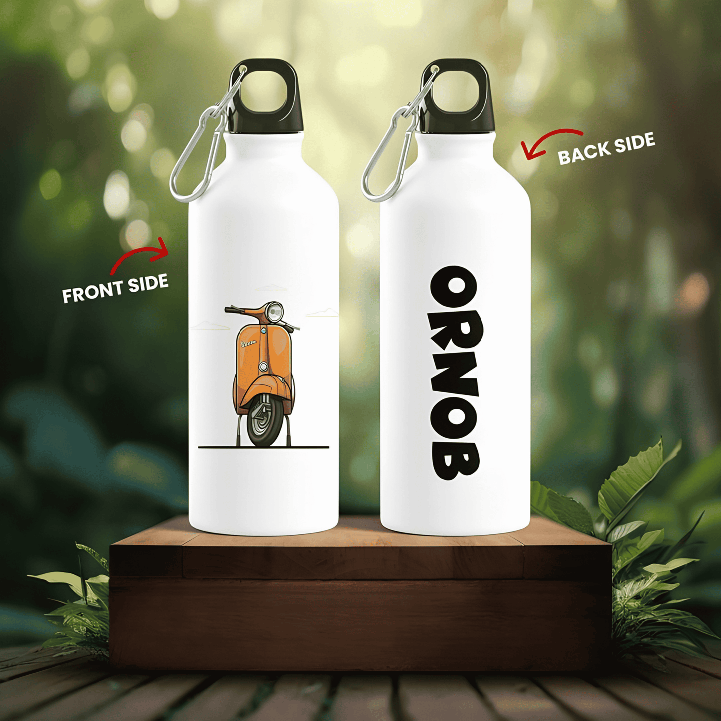 Aluminium Water Bottle 750ml 