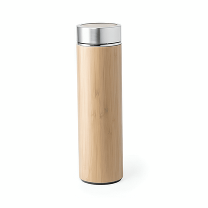 Bamboo Stainless steel insulated water bottle 
