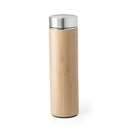Bamboo Stainless steel insulated water bottle 