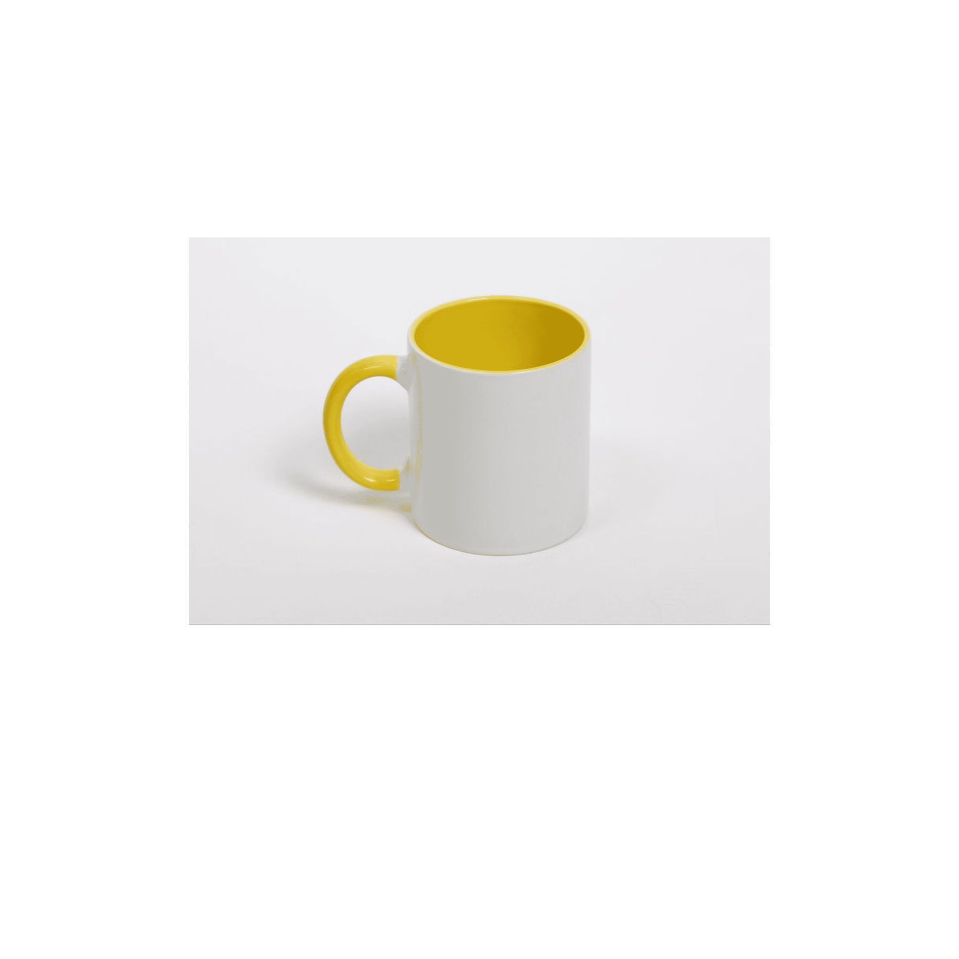 Inner Colored Mug – Yellow 