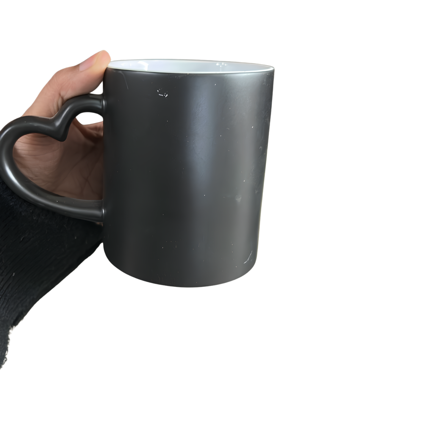Heart Handle Magic Ceramic Mug -Colour Changing Mug 