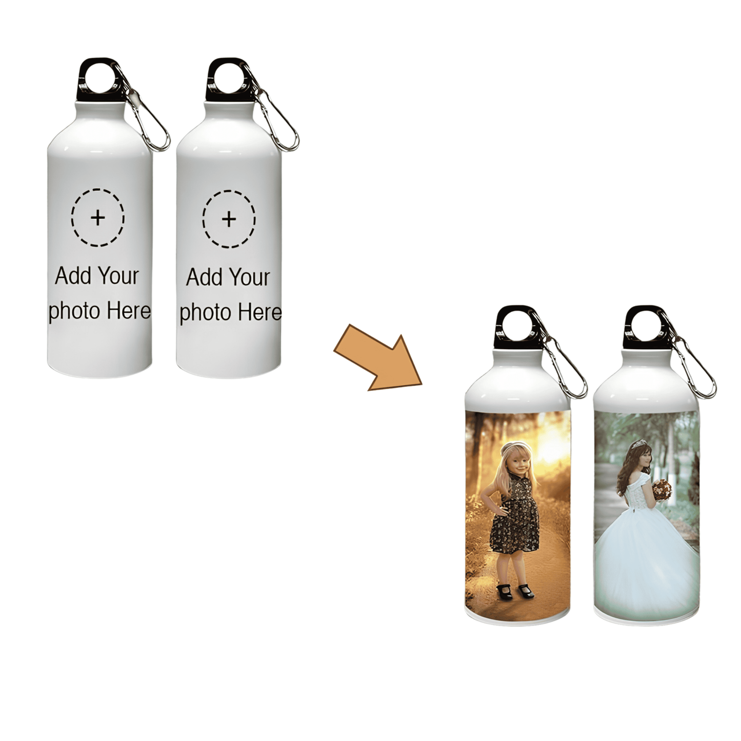 Sports Aluminium Water Bottle 750ml 