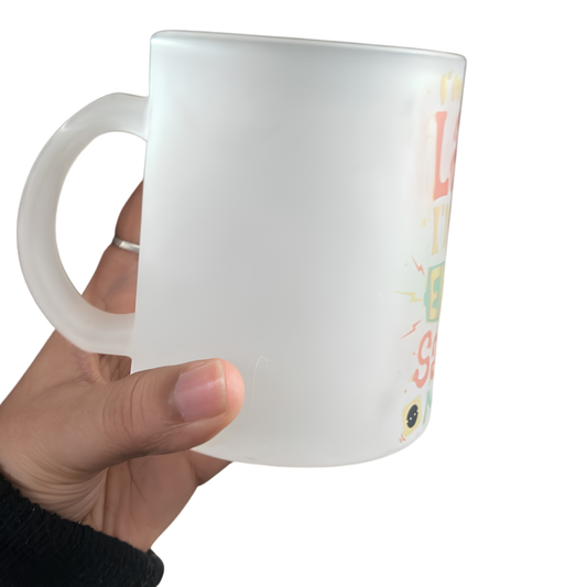 Frosted Glass Mug 