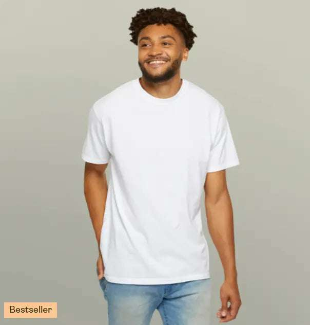 Mens Round Neck T-shirt PrintLiv