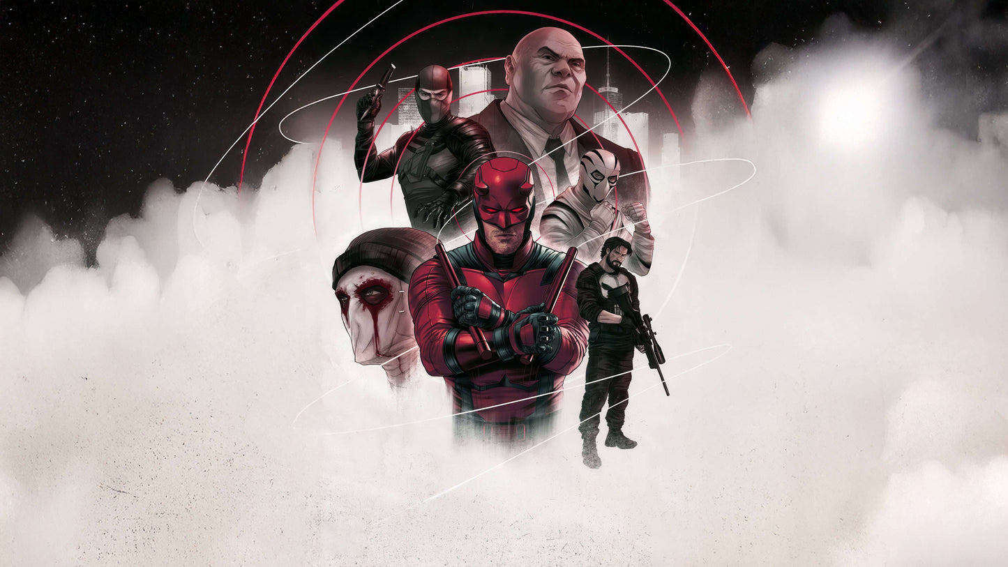 Daredevil Born Again PrintLiv