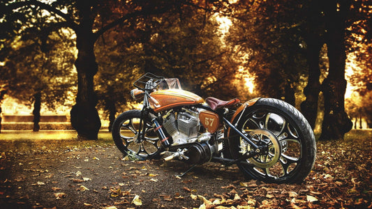 Harley Davidson Classic Chopper PrintLiv