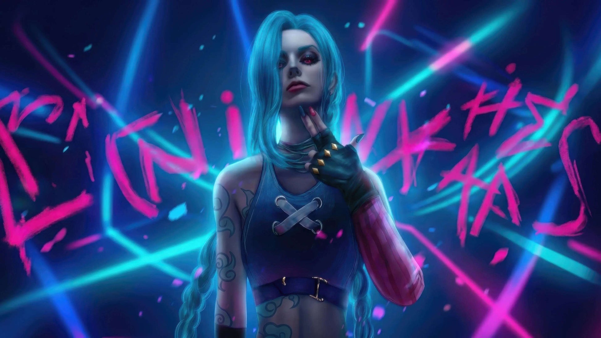 Jinx Behind The Madness PrintLiv