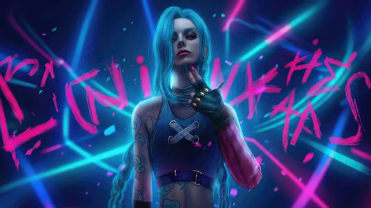 Jinx Behind The Madness PrintLiv