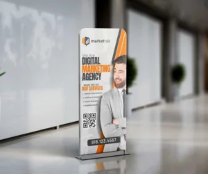 Tension Fabric Standee- 48" x 84" (MST01)